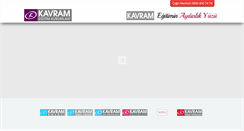 Desktop Screenshot of kavram.com.tr