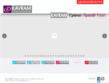 Tablet Screenshot of kavram.com.tr